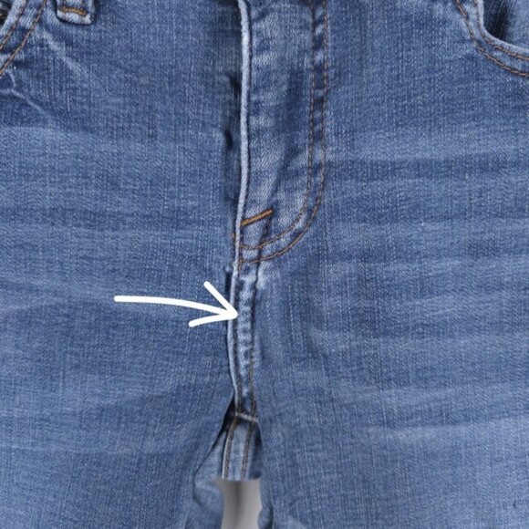 PISTOLA Cotton Rayon Blend Jeans Raw Hem P6738MTW-LMT Size 27 - Picture 10 of 12